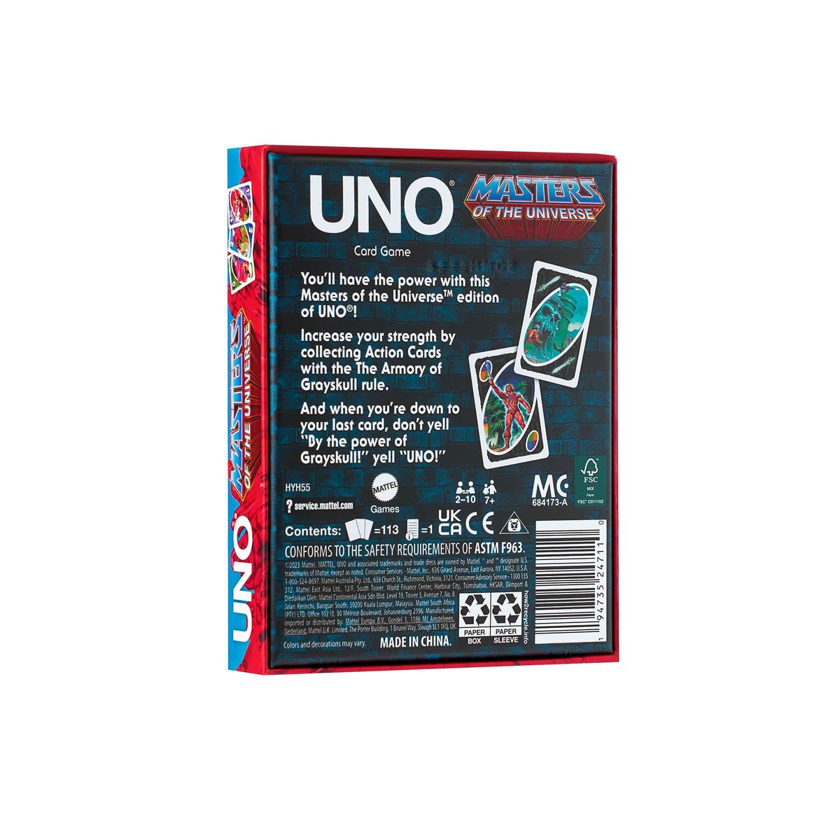 UNO Fandom MOTU Game