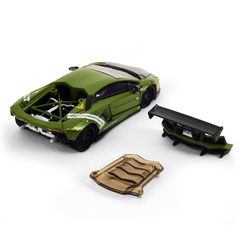 Hot Wheels Elite 64 LBWK Lamborghini Aventador LP 700-4